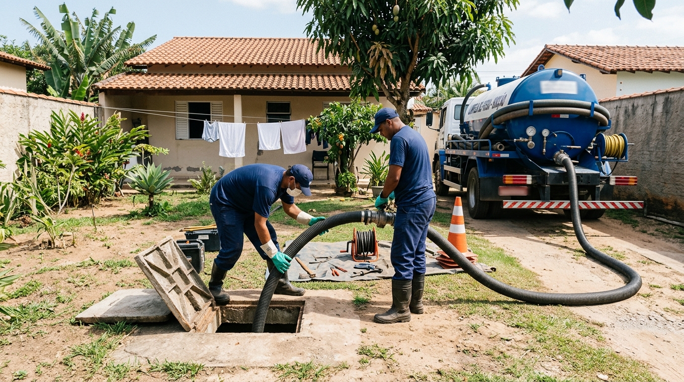 Manutenção de Fossa em Santos‑SP